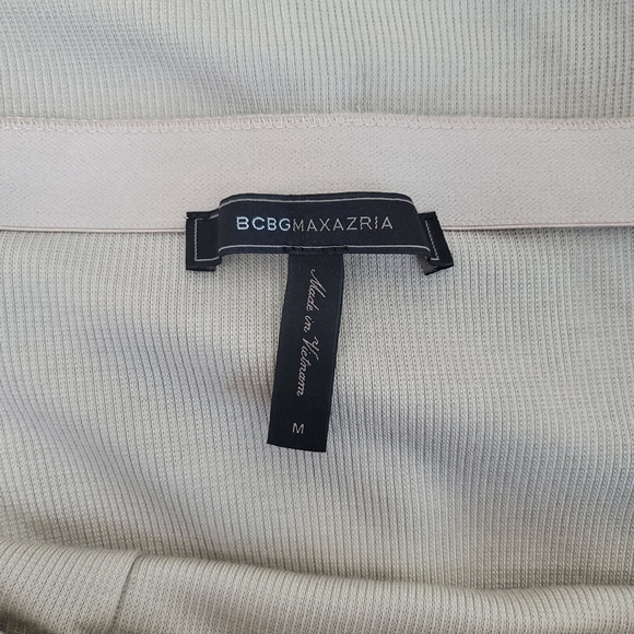 BCBGMaxAzria Logan Tan Side Slit Ruffle Maxi Skirt Medium - Picture 2 of 12